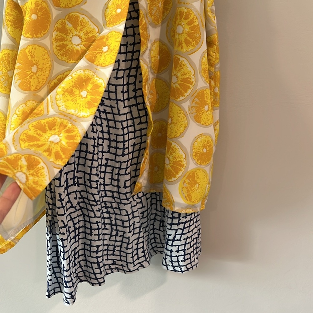 Anthropologie- Porridge lemon tank, M - Picture 6 of 6
